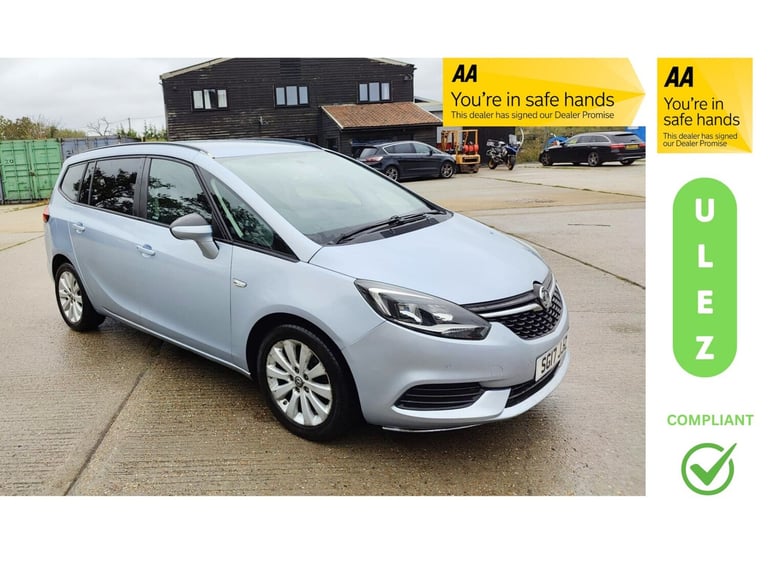 image for 2017 Vauxhall Zafira Tourer 1.4T Design 5dr MPV Petrol Manual
