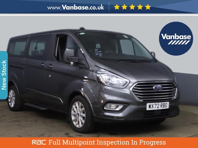image for 2022 Ford Tourneo Custom 2.0 320 EcoBlue Titanium Minibus Double Cab 5dr Diesel Auto L2 Euro 6 (s...