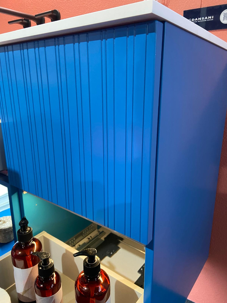 Dansani YOU! Urban 160cm set inc LED Mirror & Storage Bespoke Blue rrp £11163