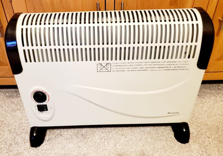 image for Convector heater freestanding with 2 Heat Setting 1000/2000W with thermostat.