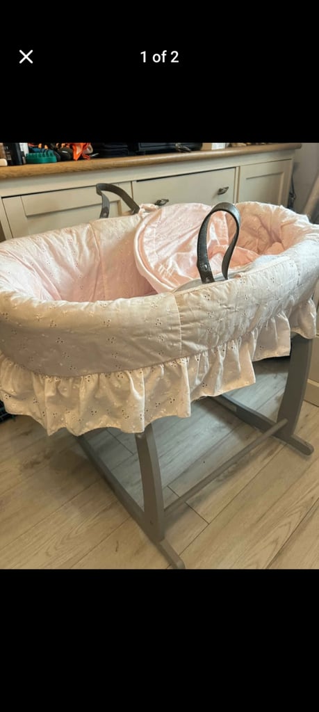 Claire de lune Moses basket 