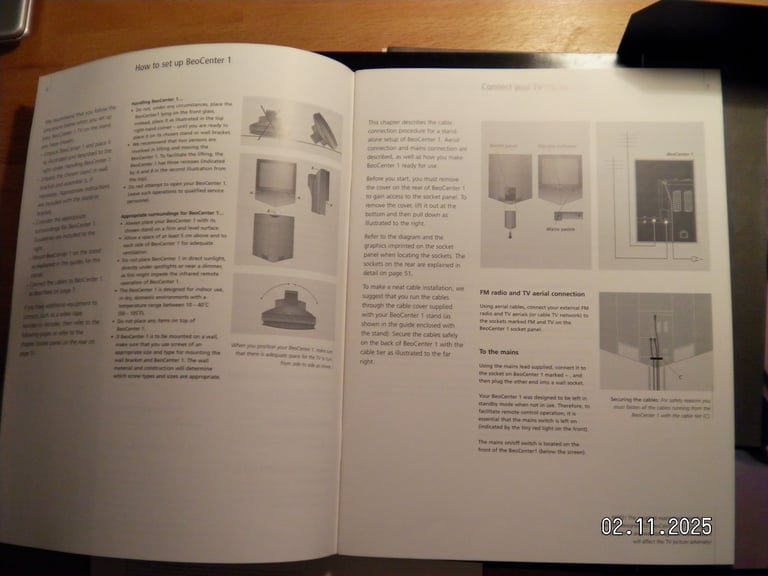 Bang & Olufsen BeoCenter 1 CRT DVD Retro Gaming TV Monitor RGB Scart 240p