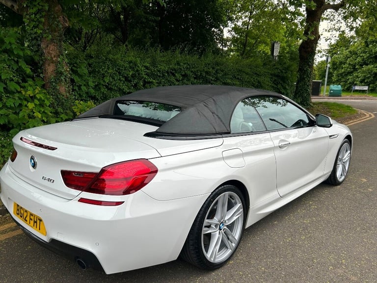 2012 BMW 6 Series 640D M SPORT Convertible Diesel Automatic