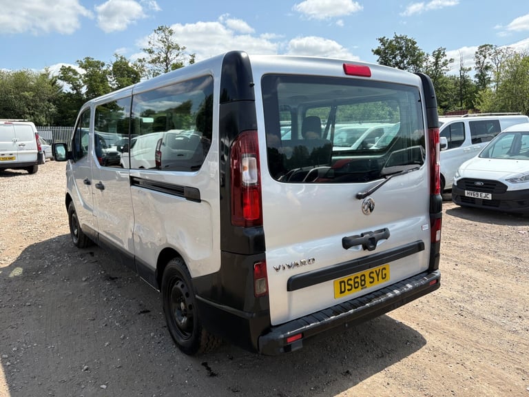 2018 Vauxhall Vivaro Vivaro  Combi CDTi S/S Minibus DIESEL Manual