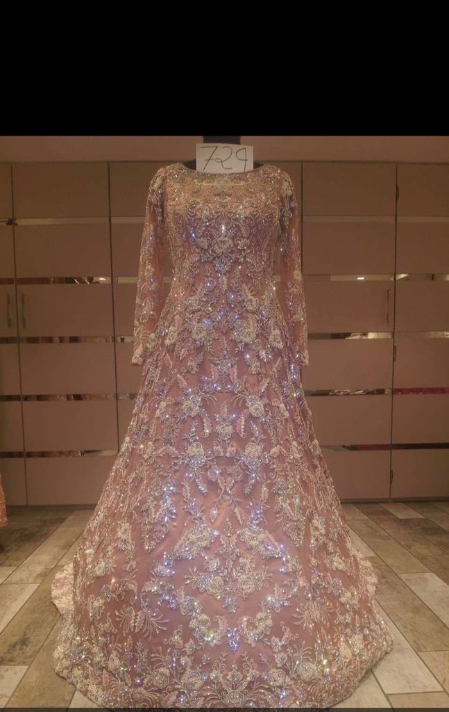 Asian bridal wedding dress Pakistani indian