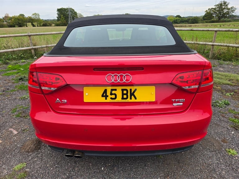 2010 Audi A3 1.8T FSI Technik 2dr S Tronic CONVERTIBLE PETROL Semi Automatic