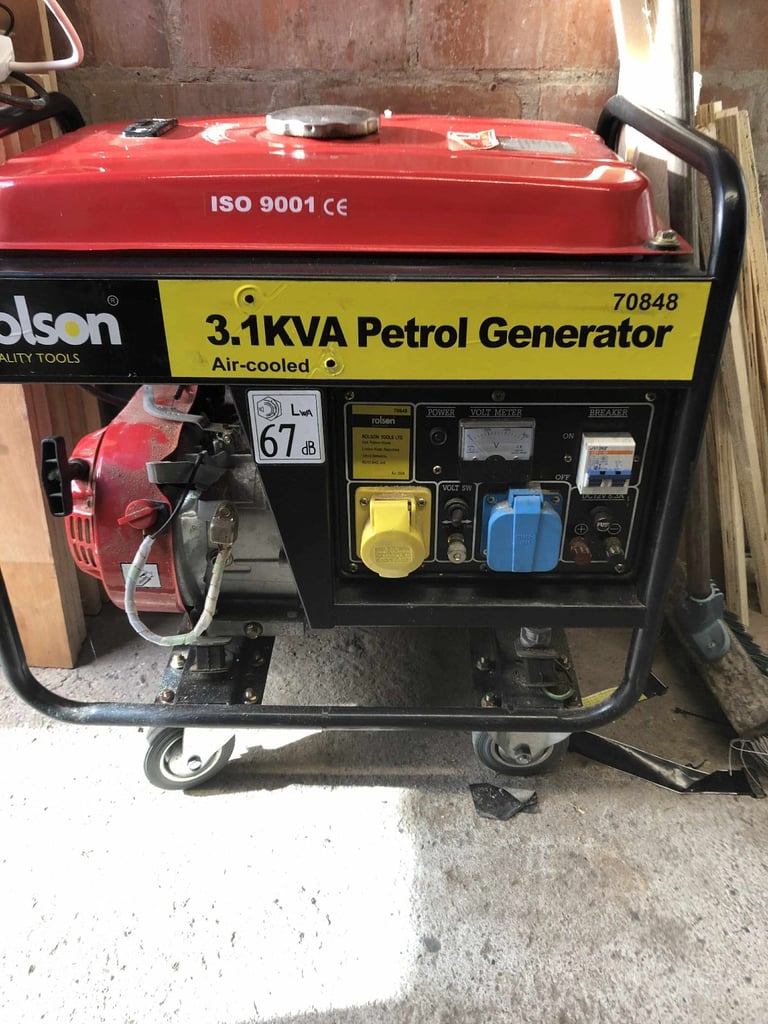 Petrol generator 