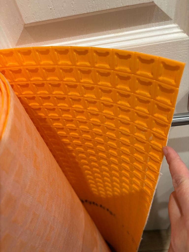 Schluter Ditra matting 7.5m , new