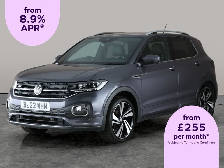 image for 2022 Volkswagen T-Cross 1.0 TSI R-Line SUV 5dr Petrol DSG Euro 6 (s/s) (110 ps) - LEATHER - ALCAN...