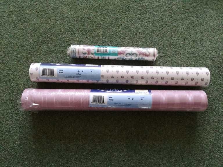 Vymura Ready Pasted Wallpaper (14 rolls, 2 designs and 7 rolls of border.