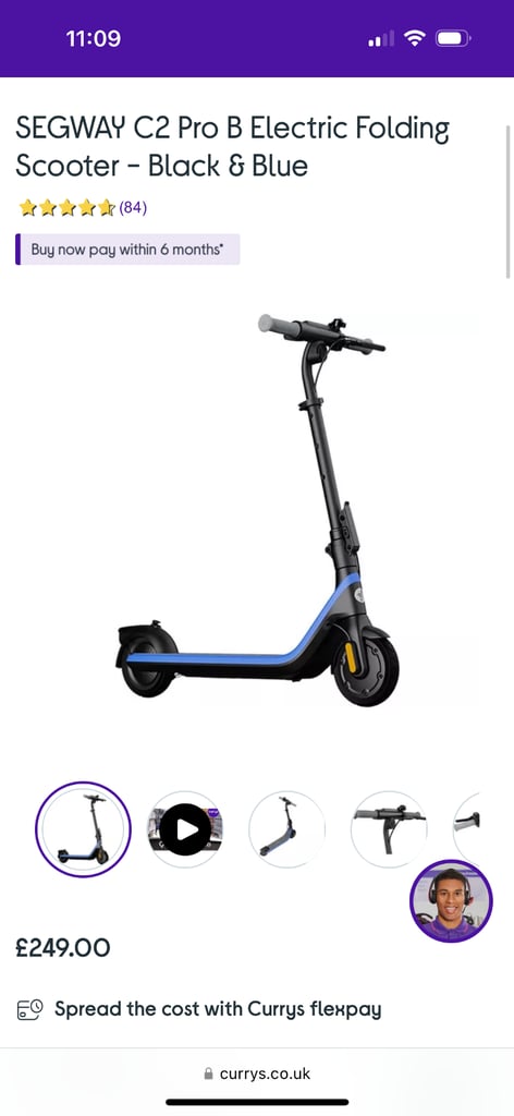 image for Brand new still in box electric scooter 