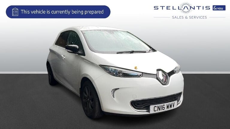 image for 2016 Renault Zoe 22kWh Dynamique Nav Hatchback 5dr Electric Auto (Battery Lease) (88 bhp) Hatchba...