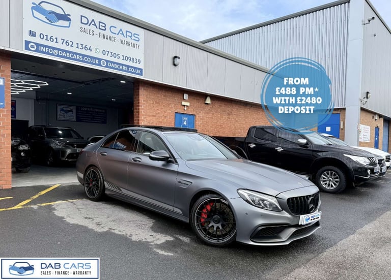 2017 Mercedes-Benz C Class 4.0 AMG C63 S Premium Auto 4dr Saloon Petrol Automatic