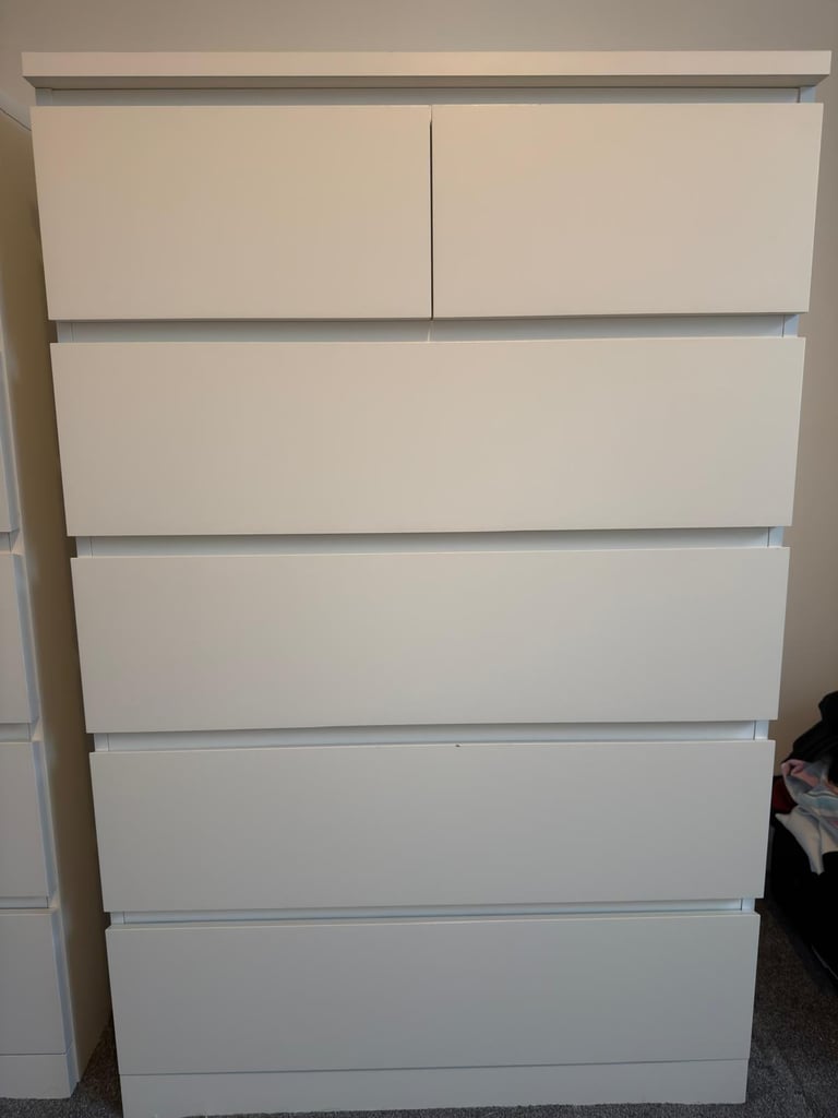 image for IKEA malm 6 drawer chest 