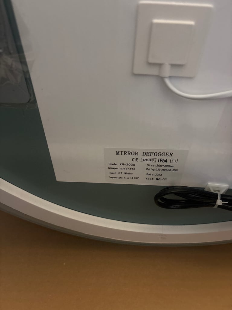 led bathroom mirror 