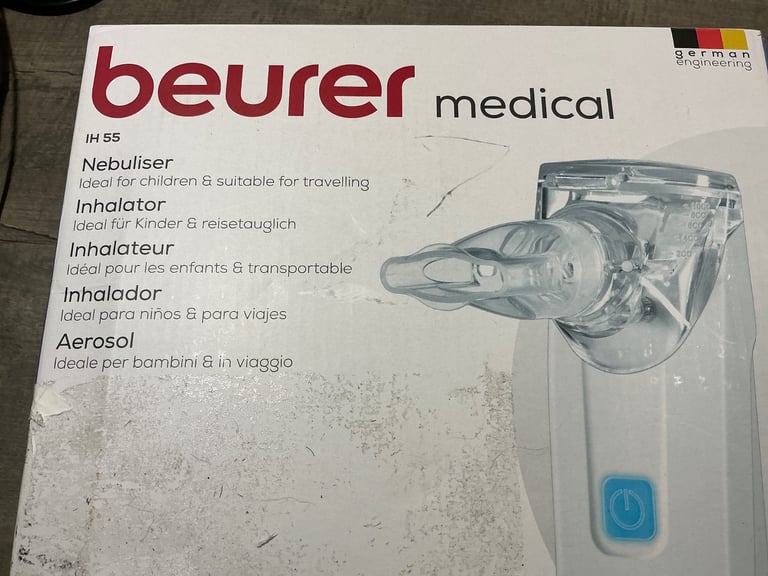 image for Beurer Portable Nebuliser IH55 BN RRP £75