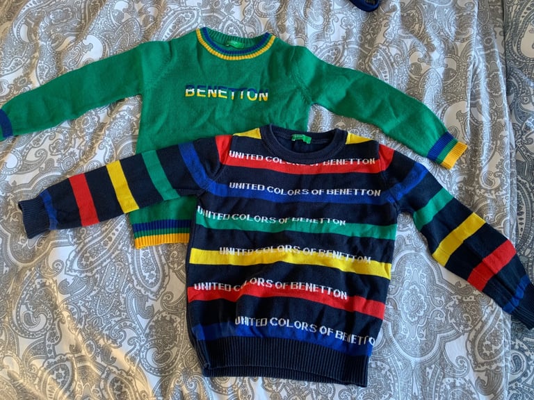 image for Benetton pullovers 2-4 year old