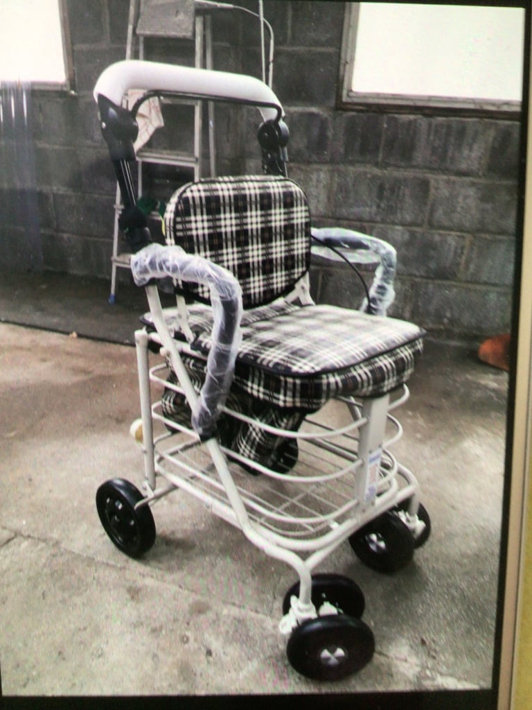 Mobility Aid Wheeled Seat