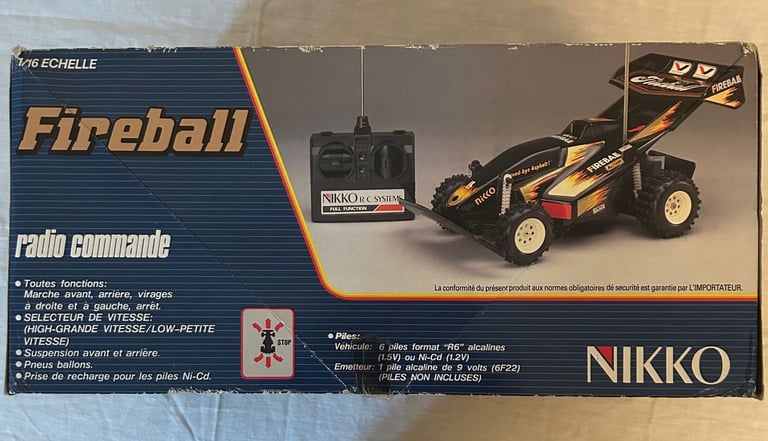 Fireball radio control buggy