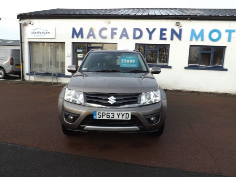 2013 Suzuki Grand Vitara 1.6 VVT SZ4 SUV 3dr Petrol Manual 4WD Euro 5 (106 ps) ESTATE Petrol Manual