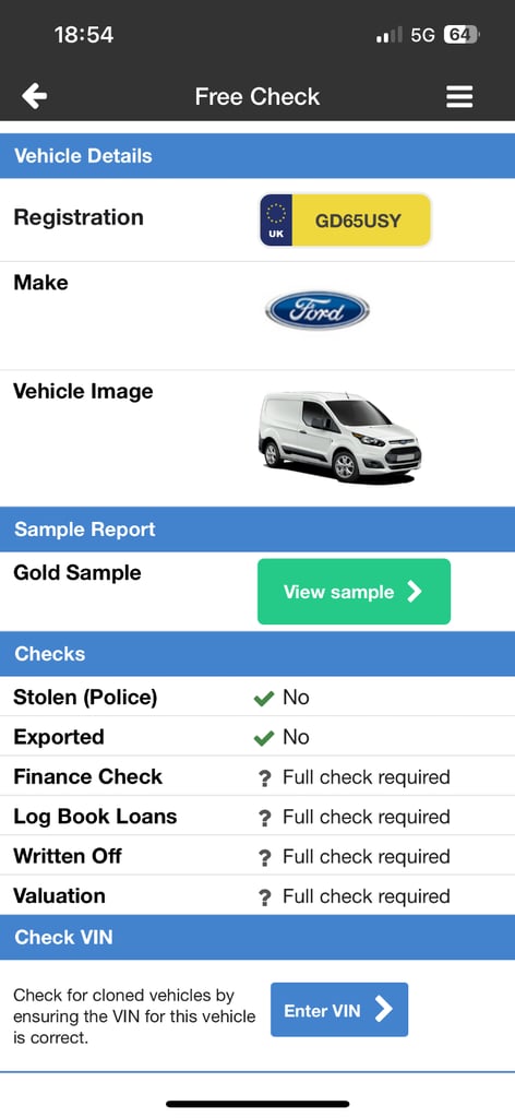 Ford, TRANSIT CONNECT, Panel Van, 2015, Manual, 1560 (cc)