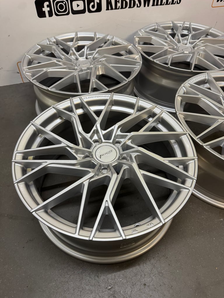 18" VELOCITY VF5 STYLE ALLOY WHEELS A4 A3 A6 A7 A8 S4 S3 S6 RS4 RS3 MK2 TT MK3 T