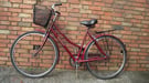 RALEIGH RED TOWN BIKE FOR SALE.(FULLY SERVICED)