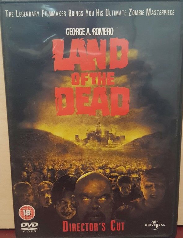 image for LAND OF THE DEAD DIRECTORS CUT DVD CONDITION LIKE NEW CLEAN DISC CHEAP AS CHIPS!