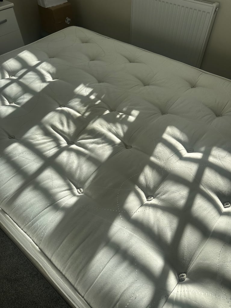 Standard Double Bed & Mattress 