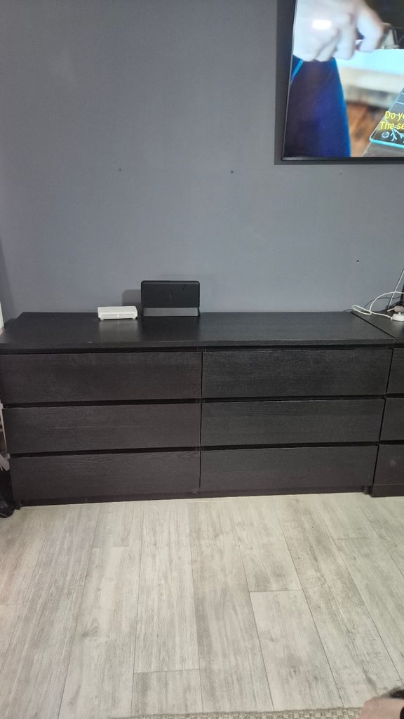 image for Ikea malm chest of drawers