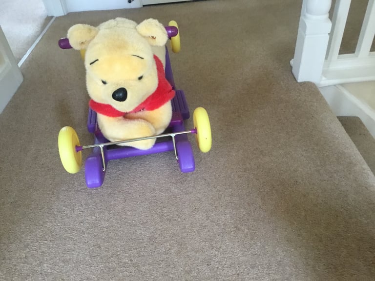image for Disney Winnie The Pooh Musical Ride on Toy