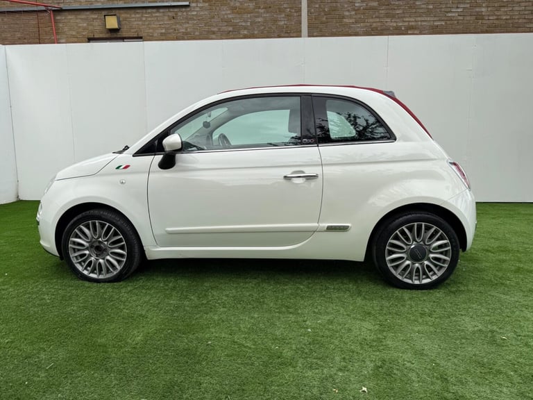 2015 Fiat 500 0.9 TwinAir Lounge 2dr Dualogic CONVERTIBLE PETROL Automatic