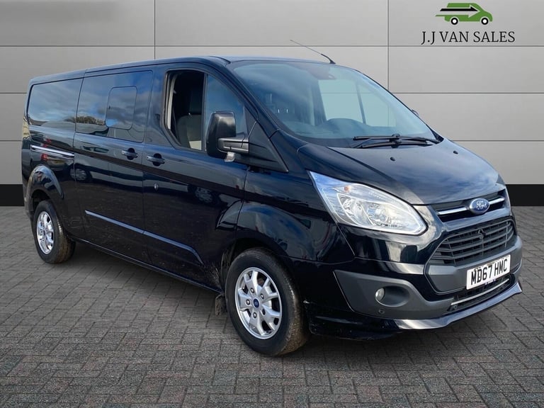 2018 Ford Transit Custom 2.0 300 EcoBlue Limited Crew Van Double Cab 5dr Diesel Auto L2 H1 Euro 6...