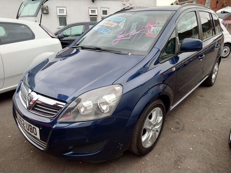 2012 Vauxhall Zafira 1.8 16V Exclusiv Euro 5 5dr (SNav) MPV Petrol Manual