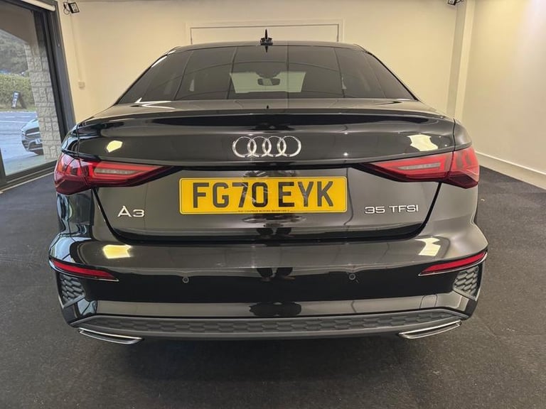 2020 Audi A3 1.5 TFSI 35 S line Saloon 4dr Petrol Manual Euro 6 (s/s) (150 ps) Manual Saloon Petr...