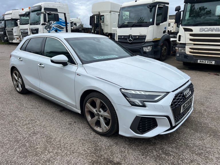 image for 2023 AUDI A3 30 TFSI S LINE 5DR S TRONIC PETROL DAMAGED SALVAGE