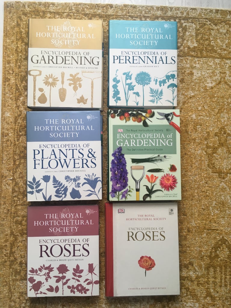 The Royal Horticultural Society Encyclopedias x6