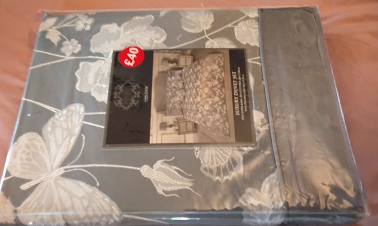Lux Double duvet cover set new 