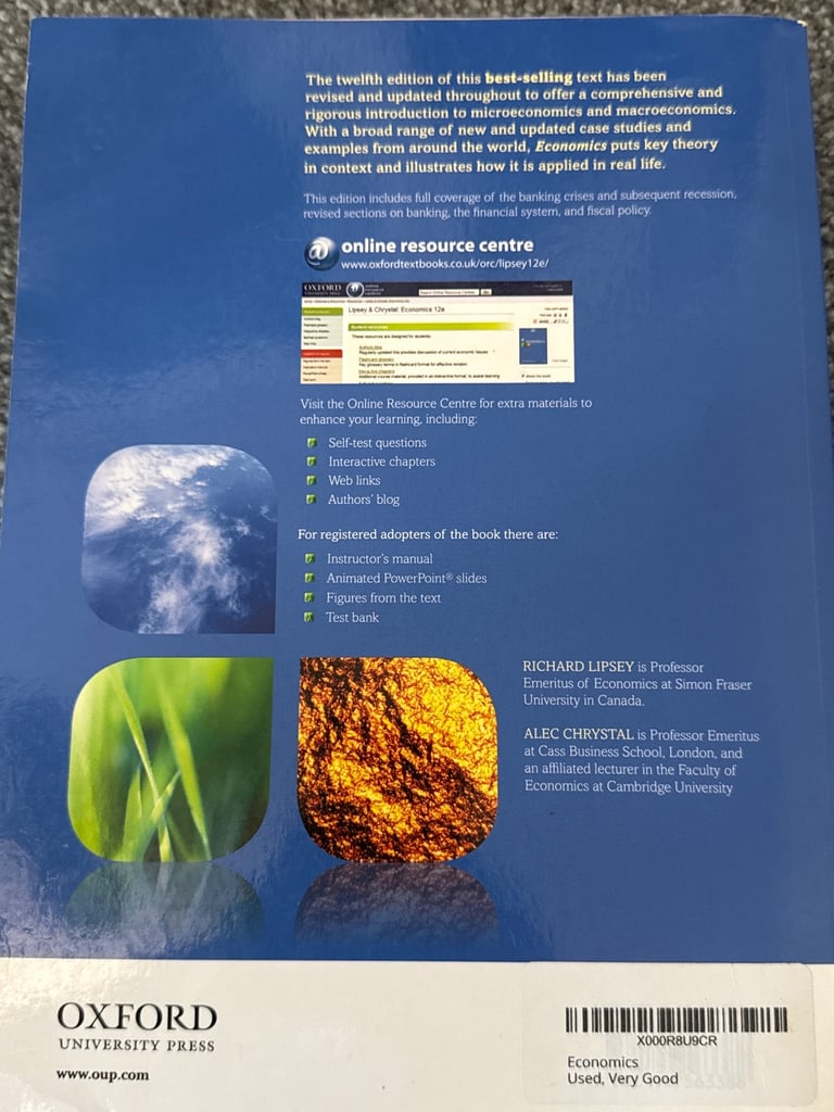 Economics twelfth edition Textbook 