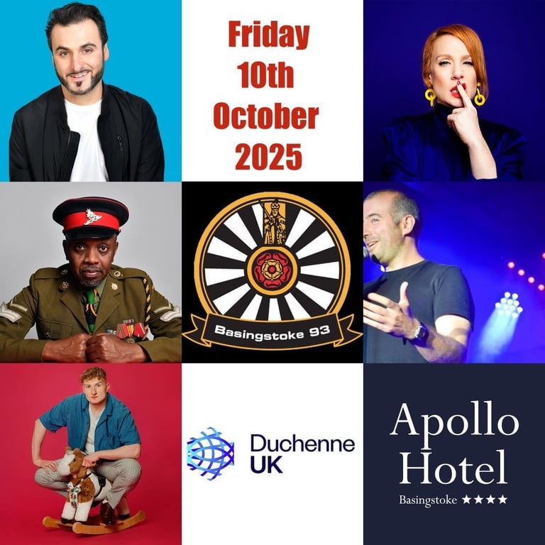 ROUND TABLE COMEDY CHARITY FUNDRAISER GIG FOR DUCHENNE