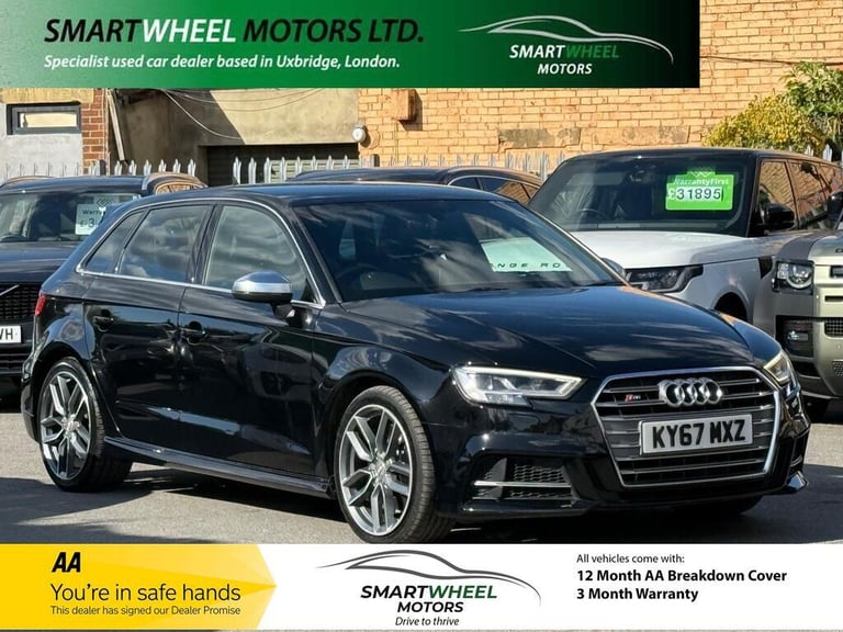 image for 2017 Audi S3 2.0 TFSI Sportback S Tronic quattro Euro 6 (s/s) 5dr HATCHBACK Petrol Automatic