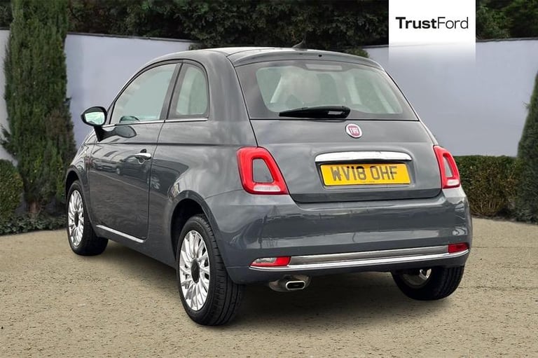 2018 Fiat 500 1.2 Lounge 3dr HATCHBACK PETROL Manual