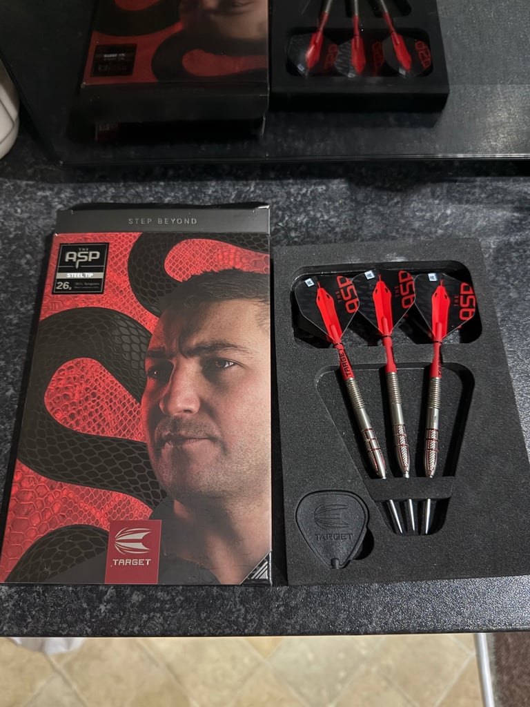 image for The  asp G2 26g -95% tungsten steel tip darts by target