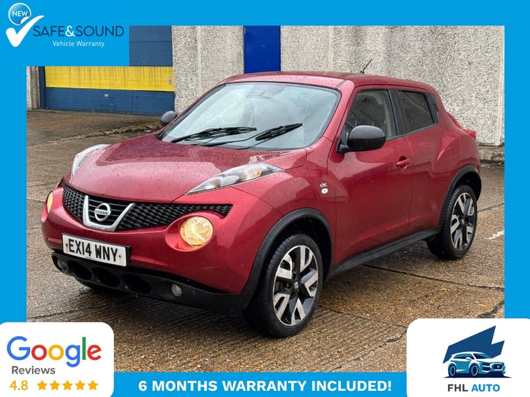 2014 Nissan Juke 1.6 N-Tec 5dr HATCHBACK Petrol Manual