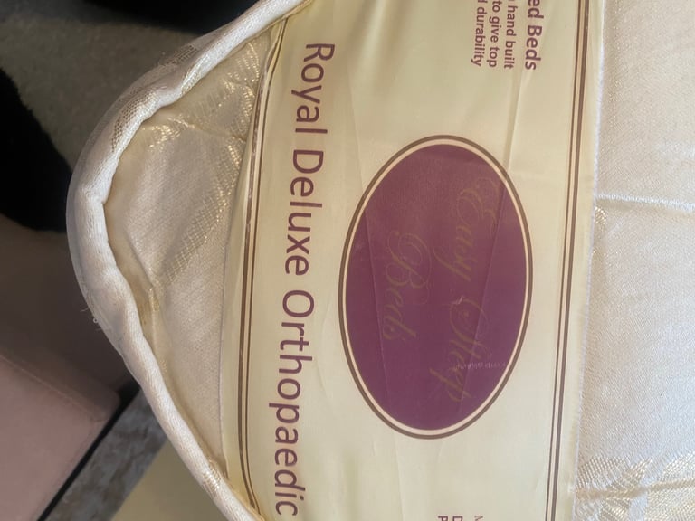 Double orthopaedic mattress immaculate clean
