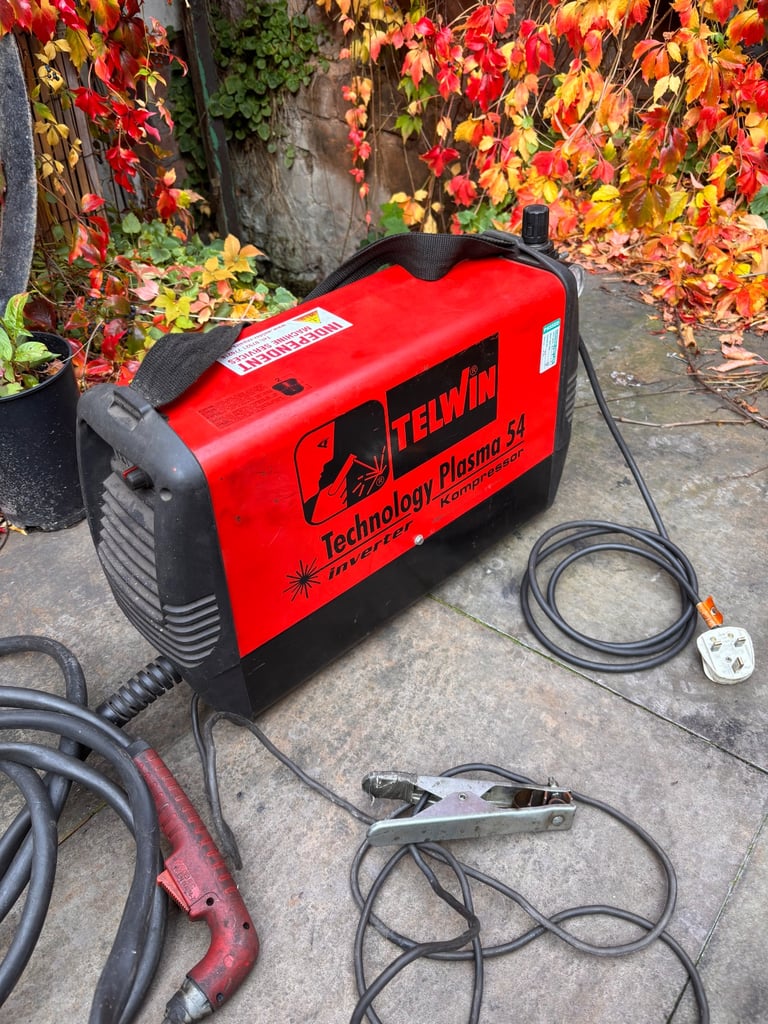 image for Telwin Technology 54 Plasma Cutter with air compressor SEE DESCRIPTION 