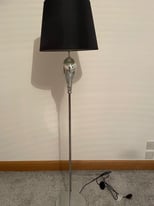 Black and Chrome Floor Lamp