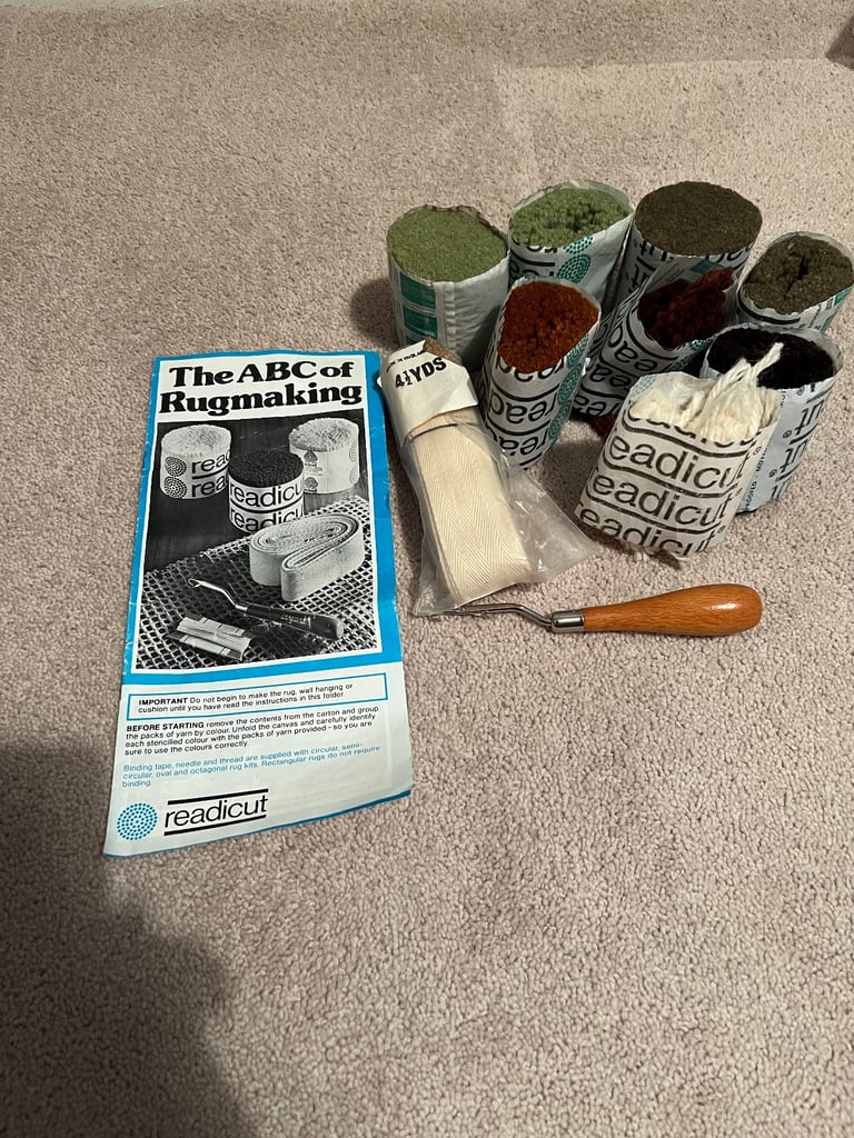 image for Left over Readicut wool 