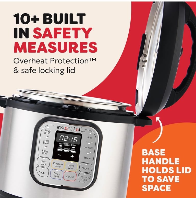 Instant Pot DUO MINI 3L Electric Pressure Cooker. 7-in-1