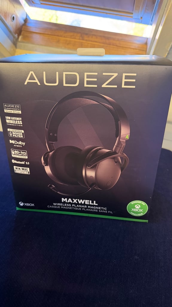 Audeze Maxwell Gaming Headset + Wicked Cushions and Headband Xbox/ PlayStation/ PC